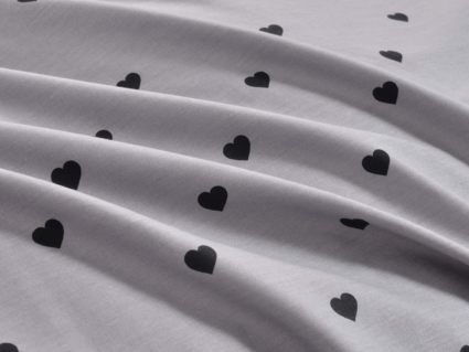 Комплект постельного белья Софи де Марко Лайки (серый) Евро