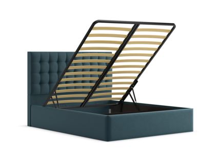 Кровать Lonax Аврора велюр Dolly-17 (с подъемным механизмом) 140х200