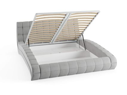 Кровать Сонум Milano Кашемир Латте (с подъемным механизмом) 160х190