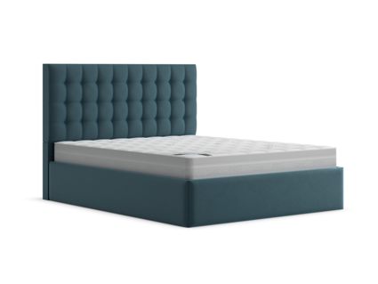 Кровать Lonax Аврора велюр Dolly-17 (с подъемным механизмом) 140х200