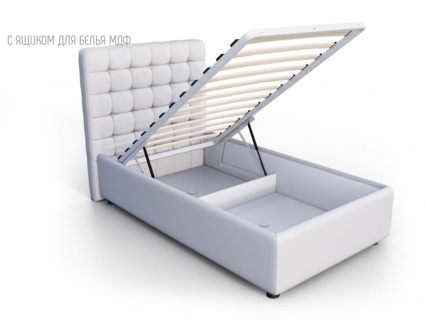 Кровать Nuvola Vita Bravo cream (с подъемным механизмом) 120х200