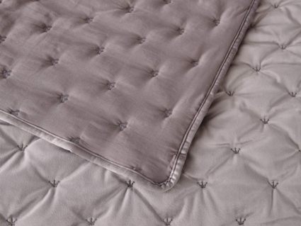 Покрывало Софи де Марко Лея (серебро) 160х220