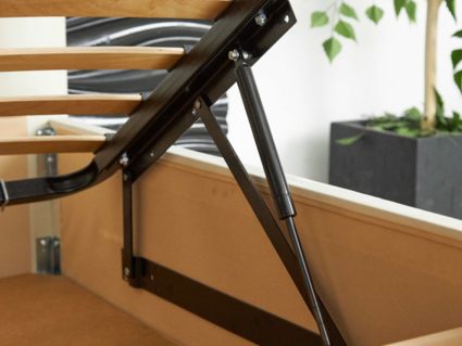 Кровать Димакс Лероса Крем с подъемным механизмом 160х190