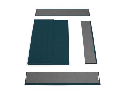 Кровать Lonax Кармела велюр Dolly-3 140х190