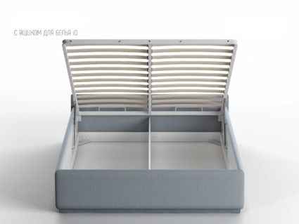 Кровать Nuvola Alba Velutto 32 (с подъемным механизмом) 200х200