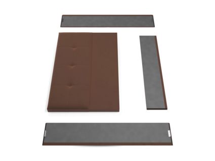 Кровать Lonax Алегра велюр Dolly-17 (с основанием) 140х200