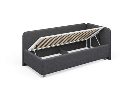 Кровать Сонум Capri Кашемир Бежевый (с подъемным механизмом) 80х190