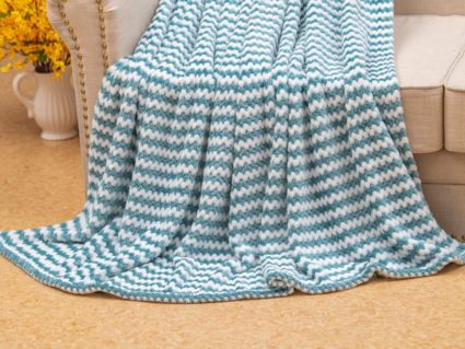 Плед Софи де Марко Гринда (морская волна) 160х220