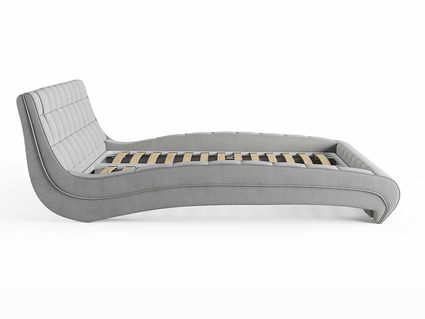 Кровать Сонум Milano Экокожа Белая (с подъемным механизмом)