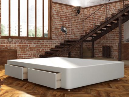 Кровать Mr.Mattress Site Box экокожа White 266