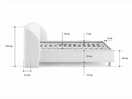 Кровать Сонум Valencia Энигма Десерт (с подъемным механизмом) 200х200