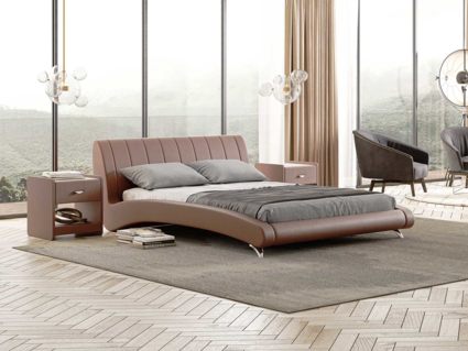 Кровать Сонум Verona Кашемир Светло-серый 140х200