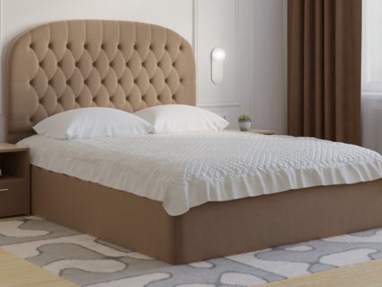 Кровать Lonax Венеция велюр Dolly-8 (с основанием) 120х195