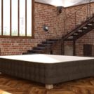 Кровать Mr.Mattress Twin Box экокожа Beige